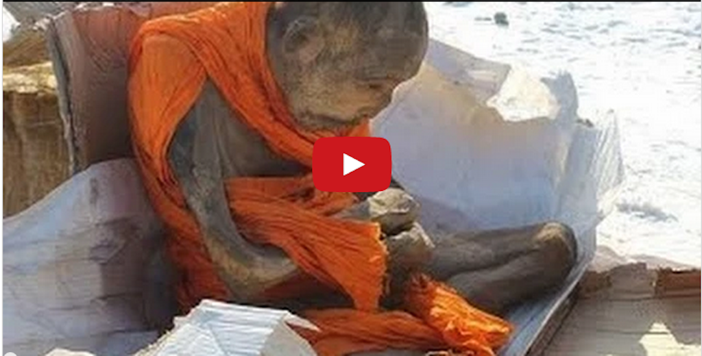 200-Year-Old Mummified body of Buddhist is believed to be Alive  